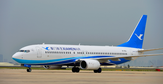 廈航機隊總數(shù)增至103架 今年計劃引進13架新飛機