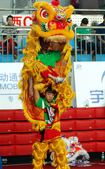 七屆農(nóng)運(yùn)會：舞龍舞獅比賽精彩上演