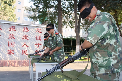 新疆公安邊防總隊(duì)后勤基地技能練兵謀打贏