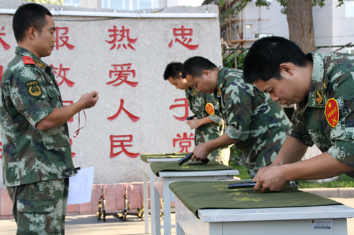 新疆公安邊防總隊(duì)后勤基地技能練兵謀打贏