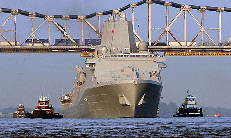 世貿(mào)中心廢鋼被用于建造新軍艦 美民眾對此褒貶不一