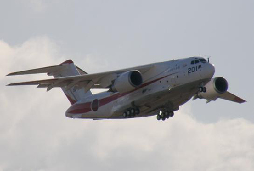 日本自研新一代大型運(yùn)輸機(jī)首次試飛成功(圖)