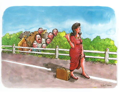 攔車美人計(jì)