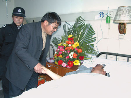 組圖：拉薩公安干警日夜堅守在執(zhí)勤崗位