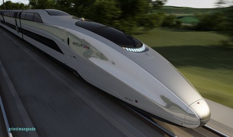 很快很舒適！英國(guó)不甘落后中法日打造未來高鐵列車