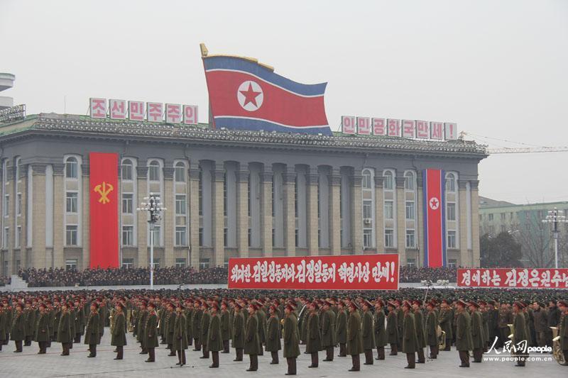 朝鮮舉行10萬人軍民大會(huì)慶祝第三次地下核試驗(yàn)成功