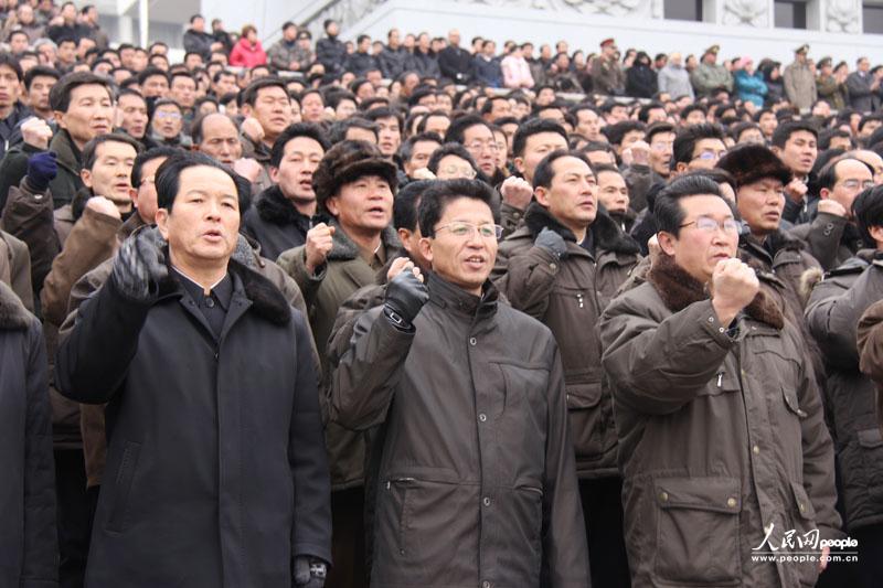 朝鮮舉行10萬人軍民大會慶祝第三次地下核試驗(yàn)成功