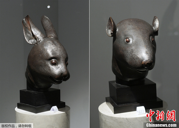 法國(guó)皮諾家族宣布將所購(gòu)圓明園獸首無(wú)償送交中國(guó)
