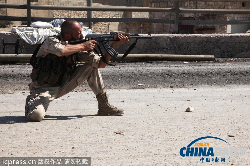 敘利亞反對派襲擊阿勒頗政府軍軍事機(jī)場