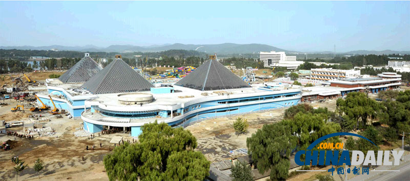 金正恩視察戲水場工地 贊揚(yáng)人民軍可創(chuàng)造奇跡(圖)