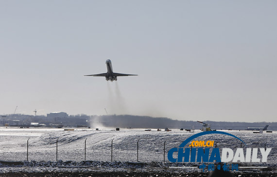 美國(guó)東部再遭北極氣團(tuán)空襲 全國(guó)已有至少9人凍死