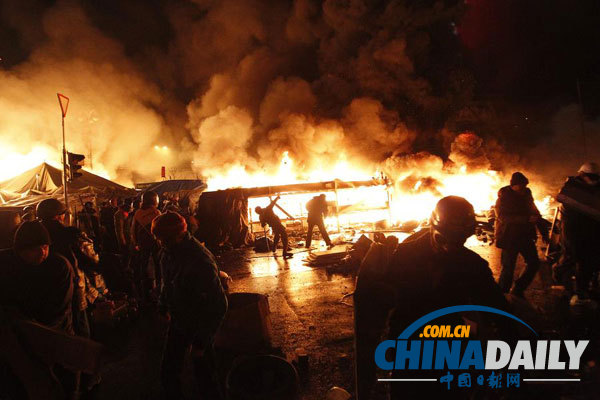 烏衛(wèi)生部：基輔騷亂致25人死亡 無外國(guó)人受傷