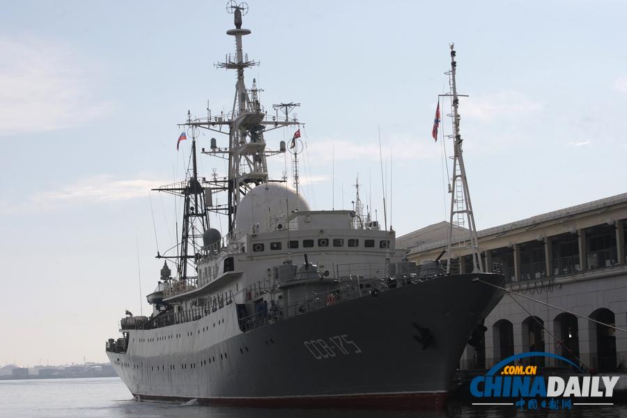 俄羅斯間諜軍艦意外?？抗虐陀屋喆a頭