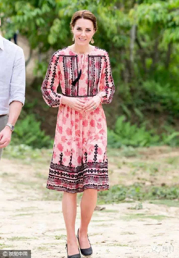 她貴比英女王，卻穿幾百塊的衣服美翻東南亞！