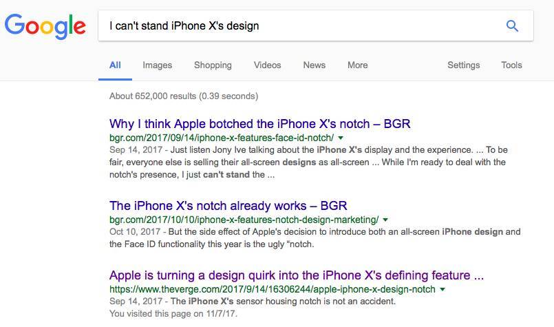 美國人管iPhone X的“齊劉海”叫什么？