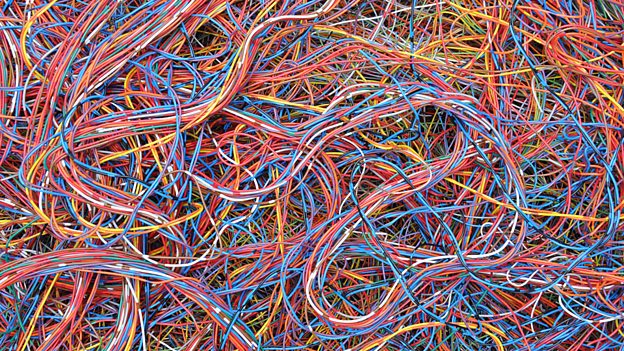 To get your wires crossed 產(chǎn)生誤解、誤會