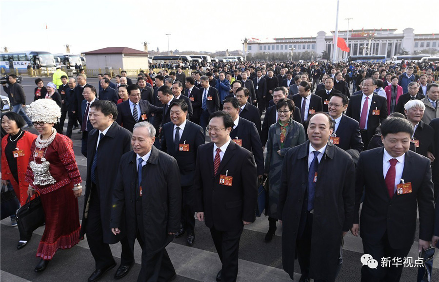 人大開幕，新華社攝影記者帶您回顧那些精彩瞬間