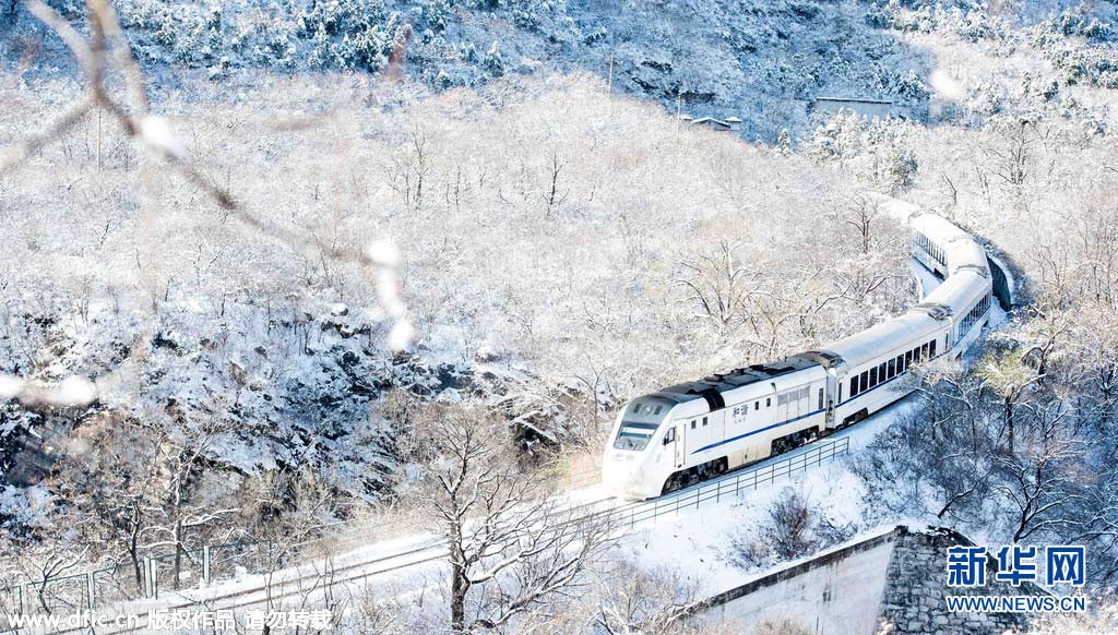 雪后居庸關(guān)長(zhǎng)城美景（組圖）