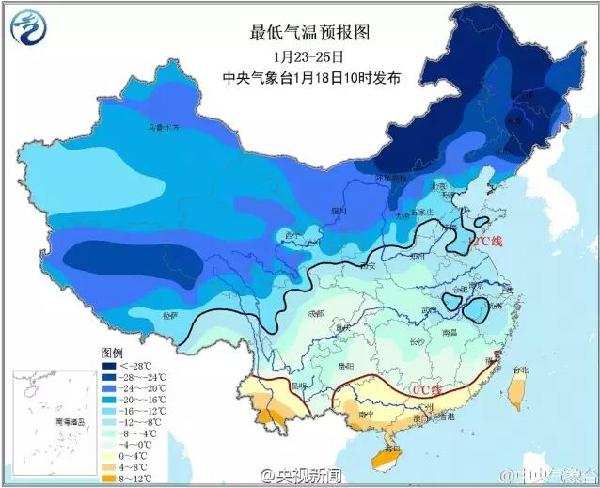 大寒節(jié)氣，如何用英文說(shuō)寒潮