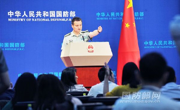 關于南海問題，我國軍方的霸氣回應