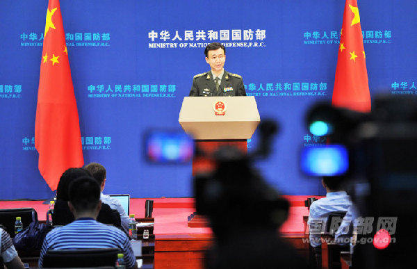 關于南海問題，我國軍方的霸氣回應