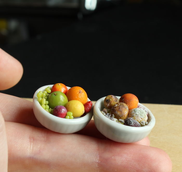 睜大你的眼：這些“美食”竟是微雕！