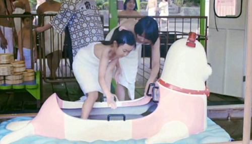 日本將推出溫泉游樂(lè)園 裹浴巾享受刺激