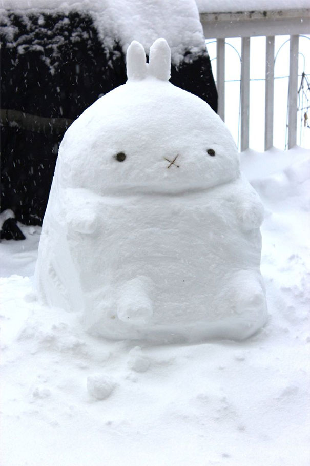 雪人創(chuàng)意大PK：你最喜歡哪個？（組圖）