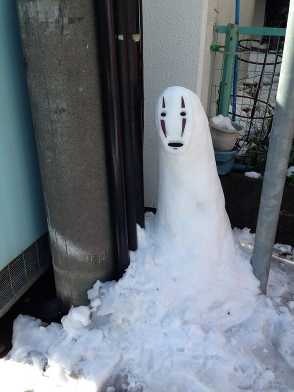 雪人創(chuàng)意大PK：你最喜歡哪個(gè)？（組圖）