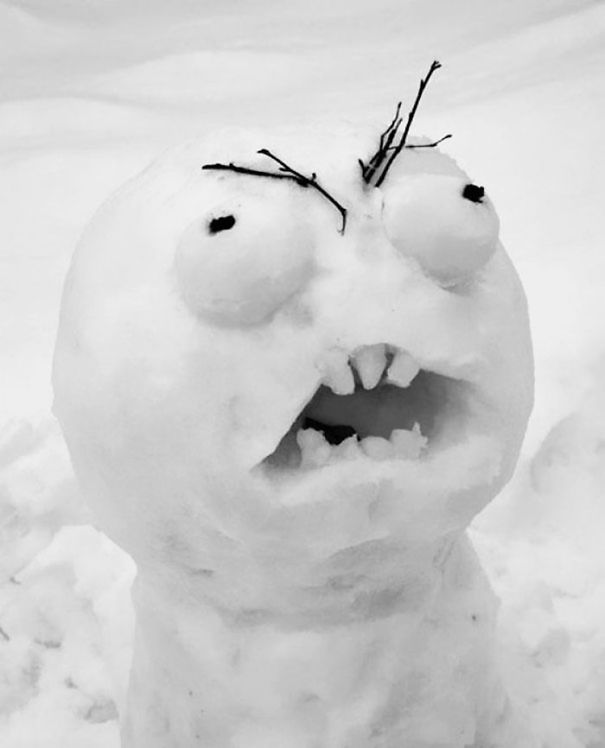 雪人創(chuàng)意大PK：你最喜歡哪個？（組圖）