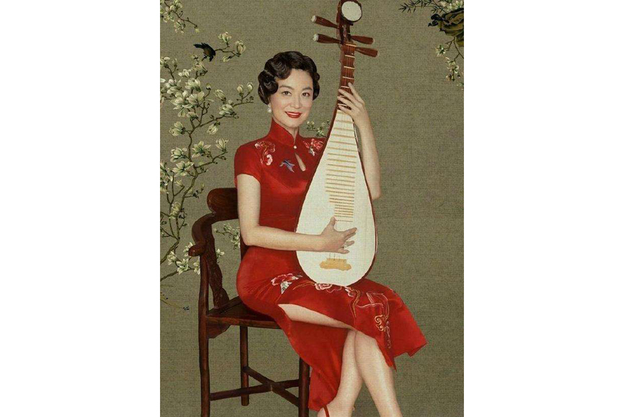女星斗艷中國(guó)風(fēng)寫(xiě)真 看看誰(shuí)最美？（組圖）