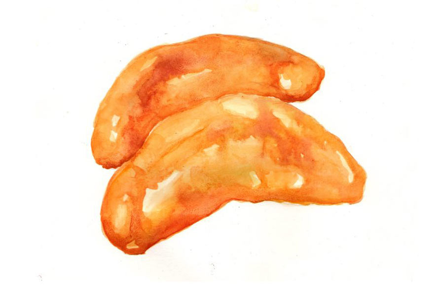讓人垂涎欲滴的中國(guó)早餐美食彩繪（組圖）
