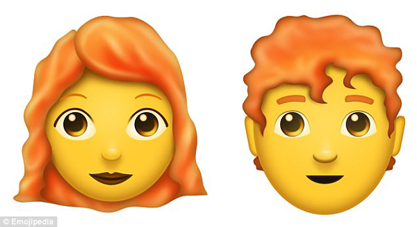 Emoji又出新表情了！光頭和紅發(fā)人士也將擁有專屬表情