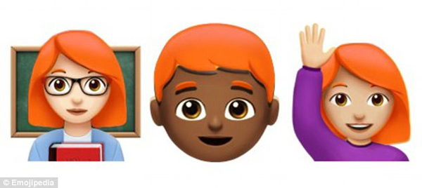 Emoji又出新表情了！光頭和紅發(fā)人士也將擁有專屬表情