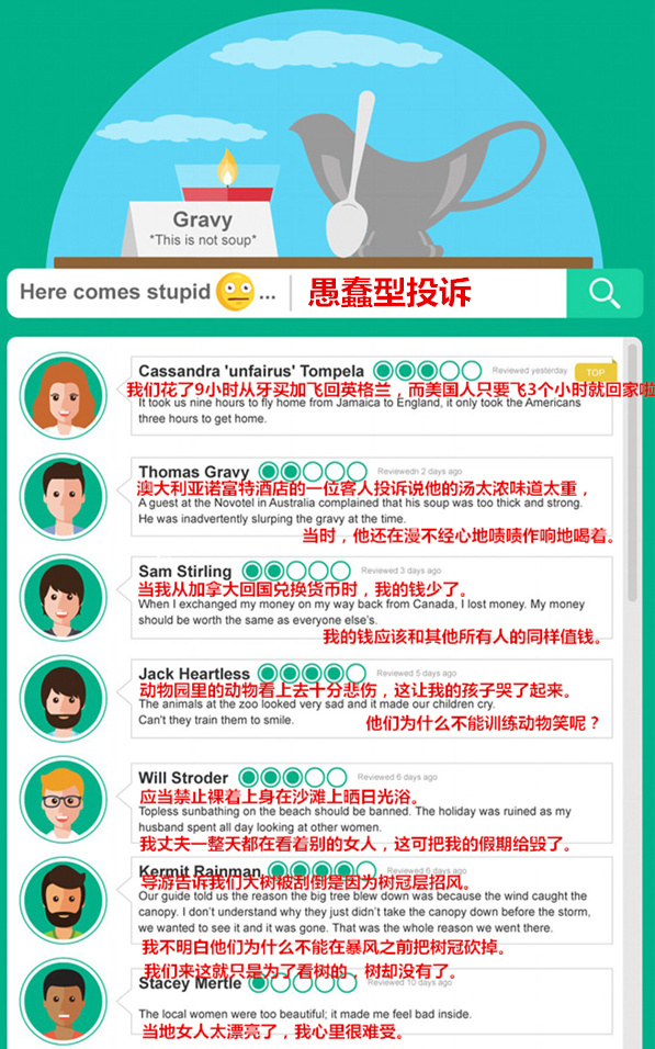 最荒唐的旅行投訴：沒(méi)人告訴我們海里有魚，嚇著孩子們了