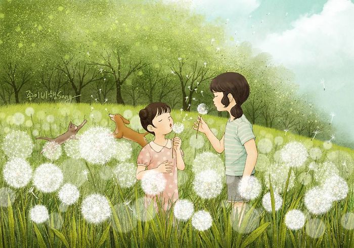 有親姐妹是什么感覺？讓插畫師來告訴你（組圖）