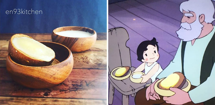 看著就好想吃的宮崎駿動畫美食的現(xiàn)實(shí)版在這里?。ńM圖）