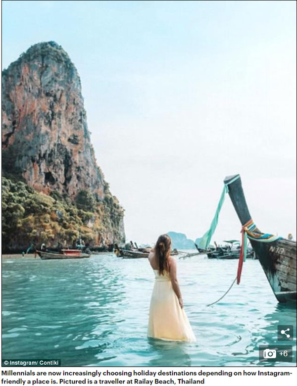 無(wú)拍照不假期！千禧一代熱衷“朋友圈旅游”