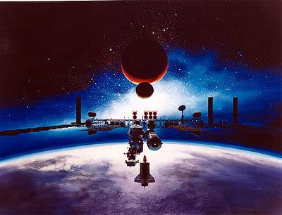 美國打造百年星艦計(jì)劃 宇航員將有去無回