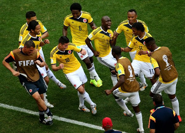 球進(jìn)了！Goooooal！世界杯慶祝方式大盤點(diǎn)（組圖）