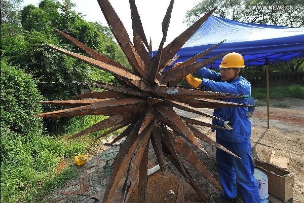 Old factory turned into art zone in Taiyuan